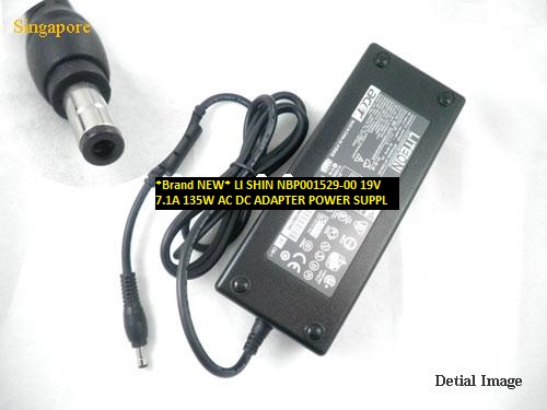 *Brand NEW* 19V 7.1A LI SHIN NBP001529-00 135W AC DC ADAPTER POWER SUPPLY